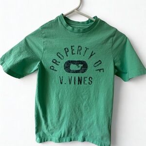 Vineyard Vines Boys Teal Short Sleeve Tee